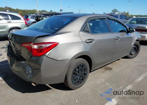 2018 Toyota Corolla Le from USA, damaged, VIN 2T1BURHE2JC010649